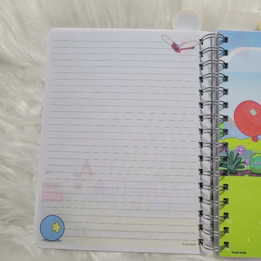Bluey Tabbed Spiral Notebook
